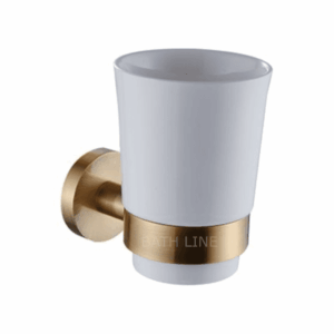 כוס תלויה למברשות שיניים ברונזה