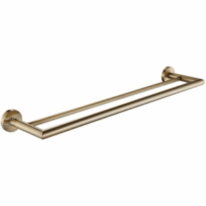 מוט כפול למגבת ברונזה 63