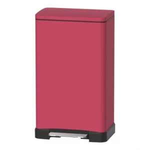 פח למטבח 30L אדום JAVA טריקה שקטה